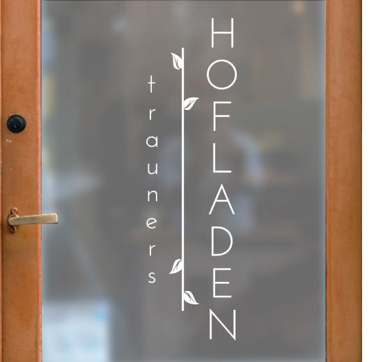 Öffnungszeiten Aufkleber selber gestalten