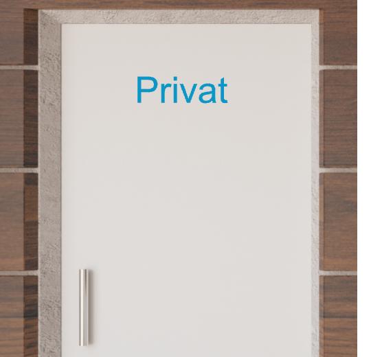 Türaufkleber selber gestalten