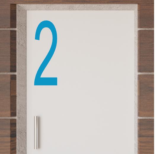 Türaufkleber selber gestalten