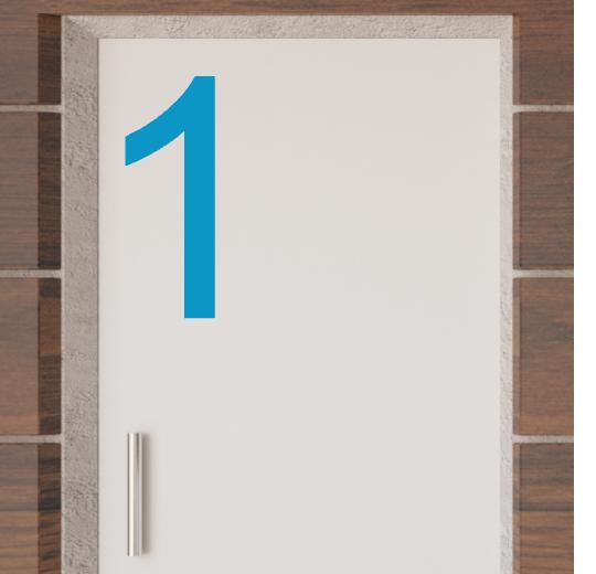 Türaufkleber selber gestalten