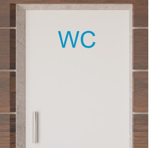 Türaufkleber selber gestalten