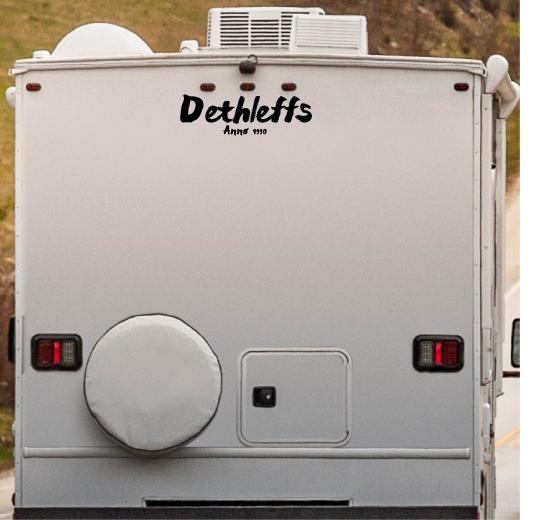 Wohnmobil Aufkleber selber gestalten