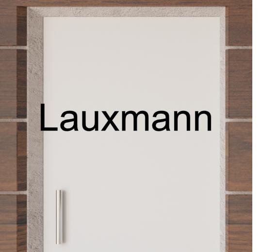 Türaufkleber selber gestalten