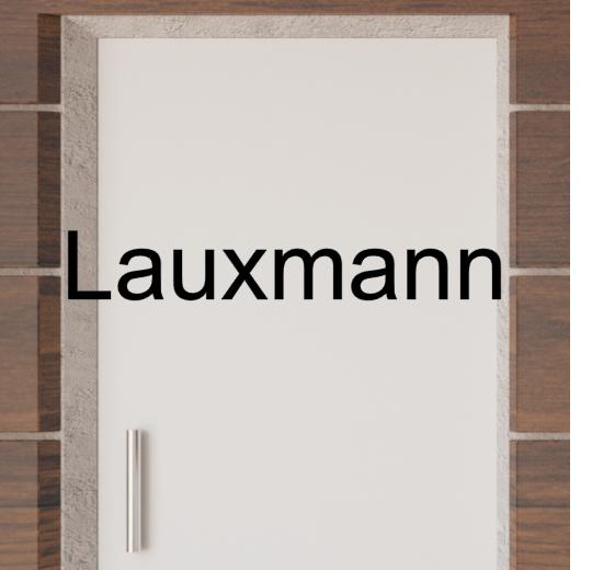 Türaufkleber selber gestalten