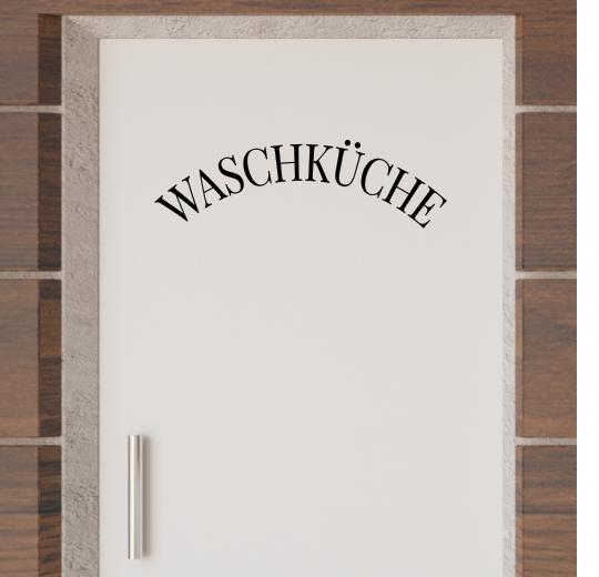 Türaufkleber selber gestalten