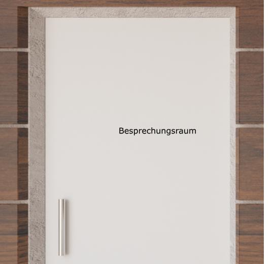 Türaufkleber selber gestalten