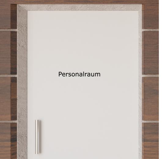 Türaufkleber selber gestalten