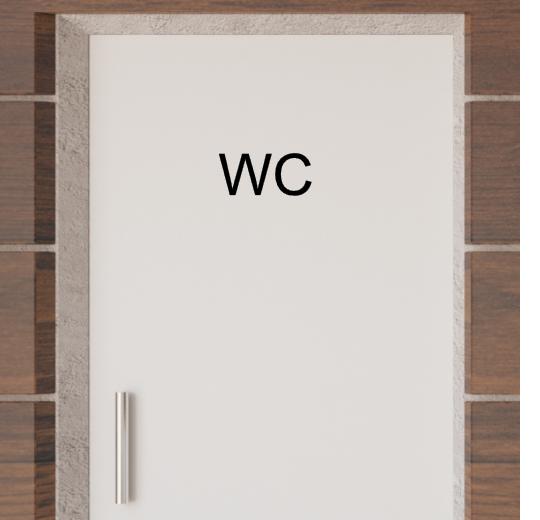 Türaufkleber selber gestalten