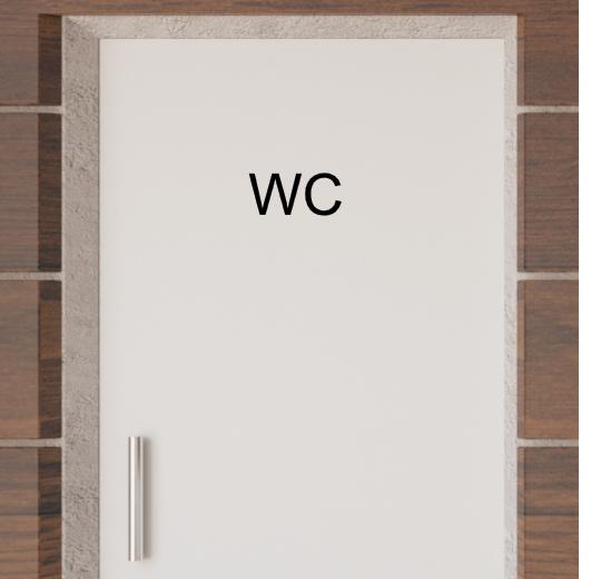 Türaufkleber selber gestalten