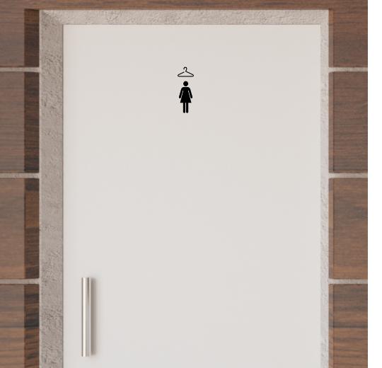 Türaufkleber selber gestalten