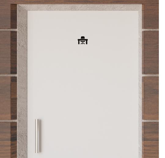 Türaufkleber selber gestalten