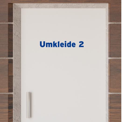 Türaufkleber selber gestalten