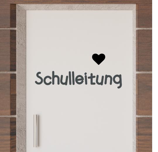 Türaufkleber selber gestalten