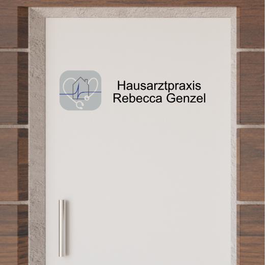 Türaufkleber selber gestalten