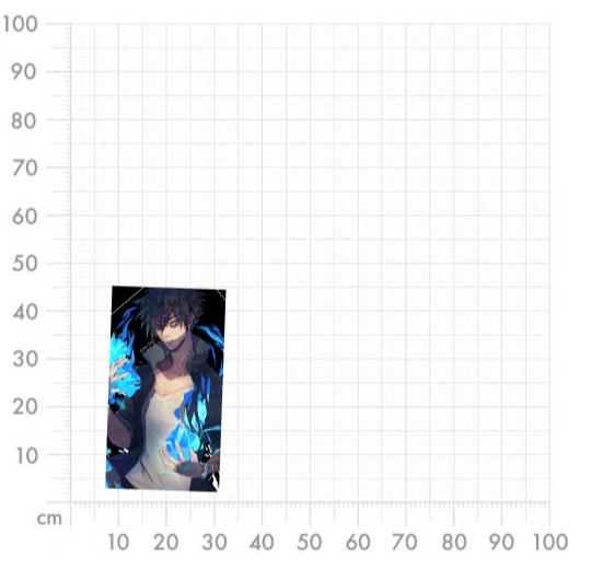Aufkleber selber gestalten - Arbeitsfläche 100cm x 100cm