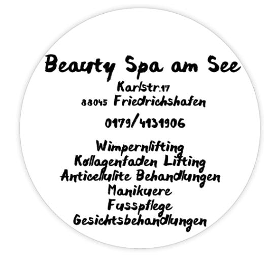 Aufkleber Rund 10cm - Eigenes Design