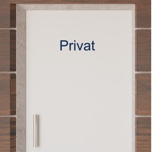 Türaufkleber selber gestalten