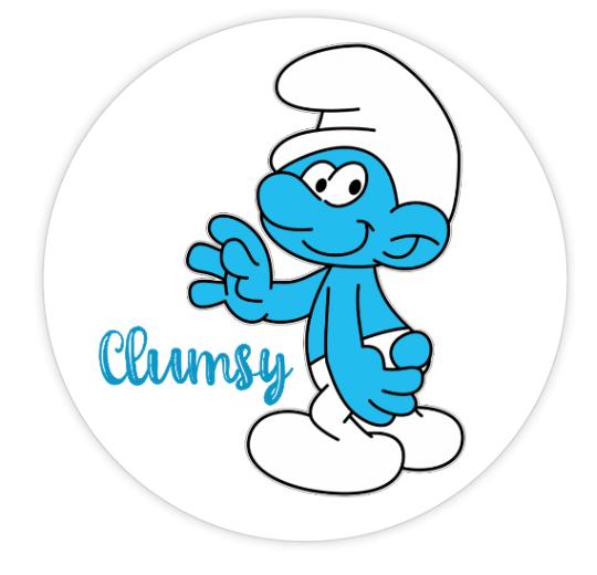 Aufkleber Rund 7,5cm - Eigenes Design