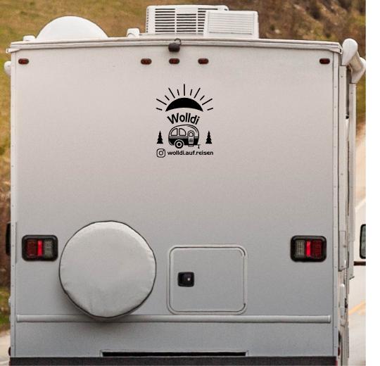 Wohnmobil Aufkleber selber gestalten