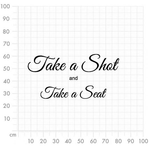 Aufkleber selber gestalten - Arbeitsfläche 100cm x 100cm