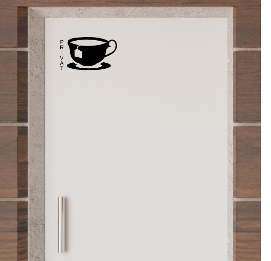 Türaufkleber selber gestalten