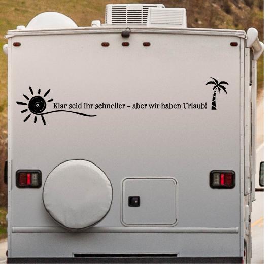 Wohnmobil Aufkleber selber gestalten