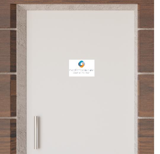 Türaufkleber selber gestalten