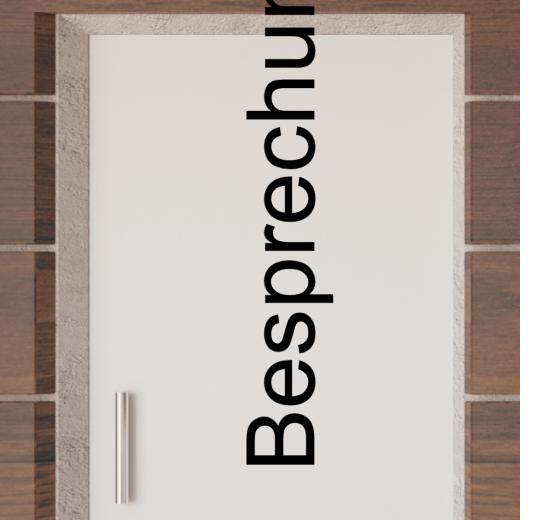 Türaufkleber selber gestalten