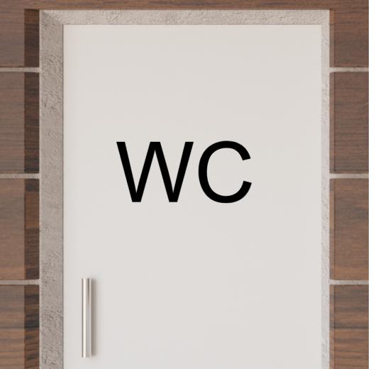 Türaufkleber selber gestalten