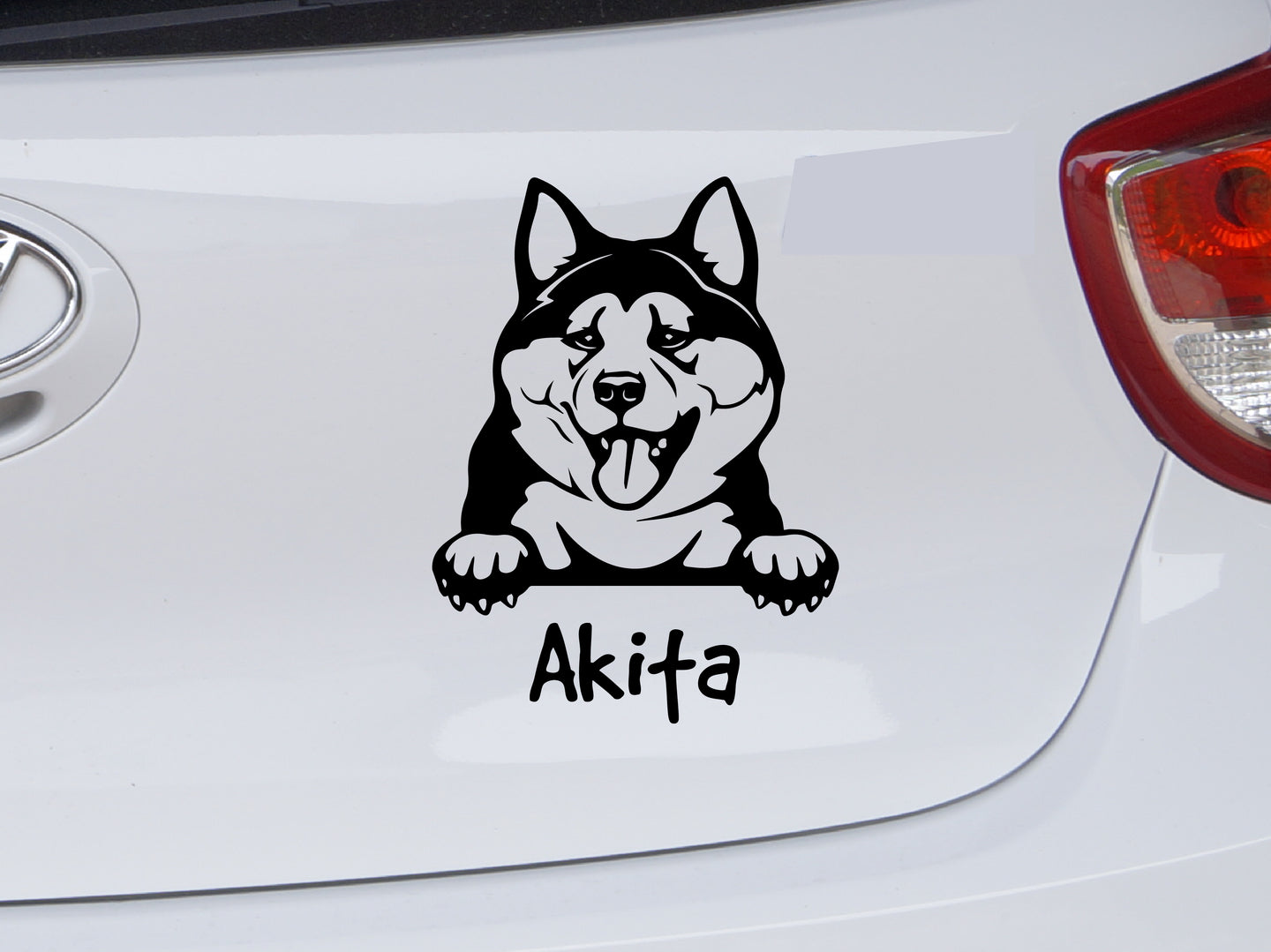 Hundeaufkleber Akita