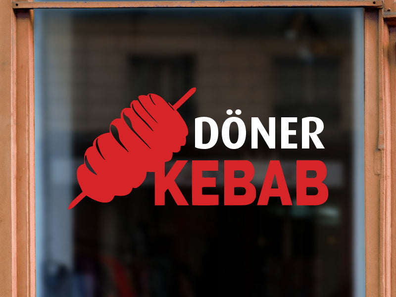 Aufkleber Döner Kebab