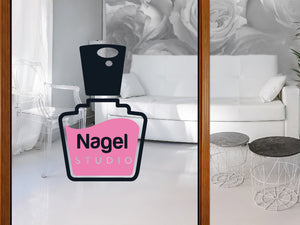 Aufkleber Nagelstudio
