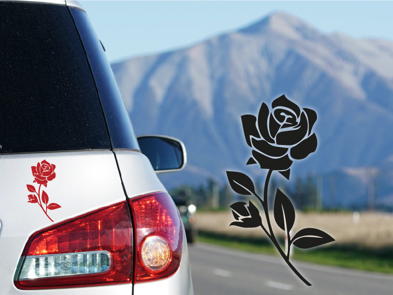 Aufkleber Rose Autoaufkleber Sticker