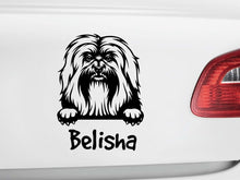 Cargue la imagen en el visor de la galería, Car Decal Dog Havanese #2