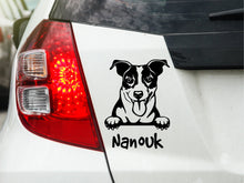 Laden Sie das Bild in den Galerie-Viewer, Autoaufkeber Hund Jack Russel Terrier #2