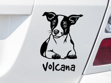 Laden Sie das Bild in den Galerie-Viewer, Autoaufkeber Hund Jack Russel Terrier #4