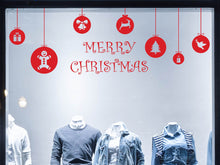 Chargez l'image dans la visionneuse de la galerie, Vente Stickers Merry Christmas Christmas Baubles Winterale