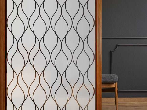 Milchglasfolie Lianen Sichtschutzfolie