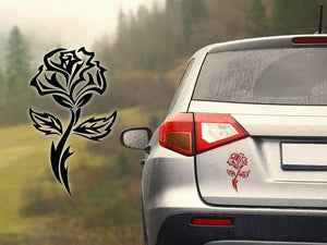 Aufkleber Rose Tribal