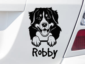 Autoaufkleber Berner Sennenhund