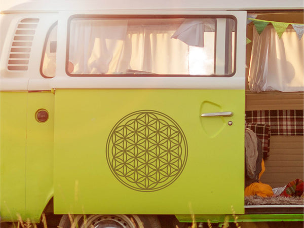 Blume des Lebens Aufkleber 2