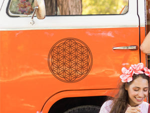 Blume des Lebens Aufkleber