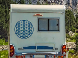 etiqueta camper flor de la vida 2