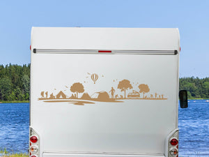 Stickers camping-car et caravane Skyline 2
