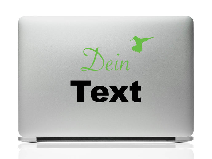 Laptop Sticker selbst gestalten, Vinyl Sticker