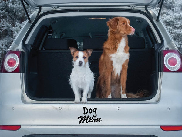 Dog Mom Autoaufkleber