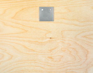 Holzbild Retro Weltkarte
