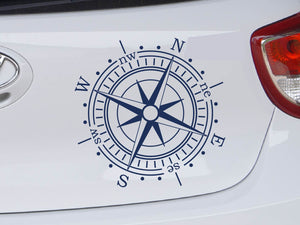 Autoaufkleber Kompass