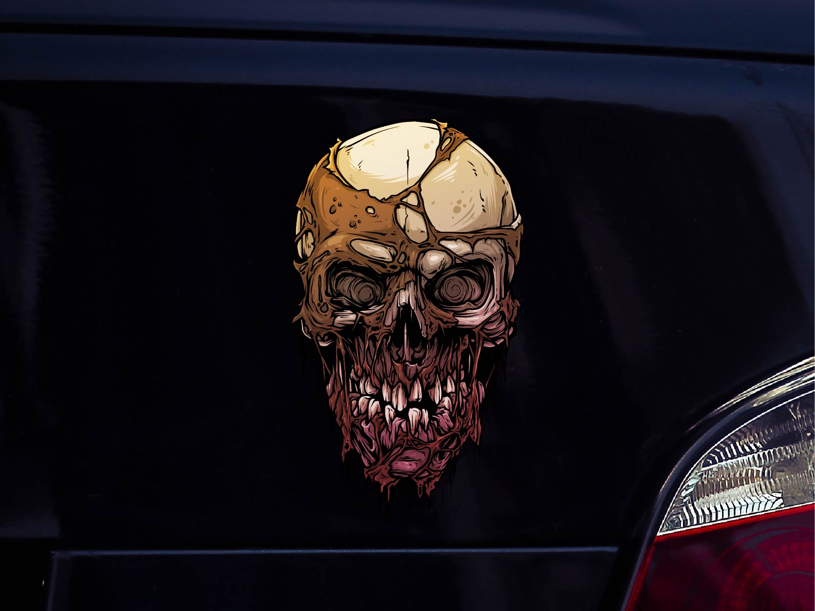 Autoaufkleber Totenkopf - einzigartige Motive