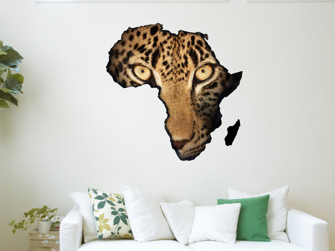 Wandtattoo Jaguar Afrika Sillhouette